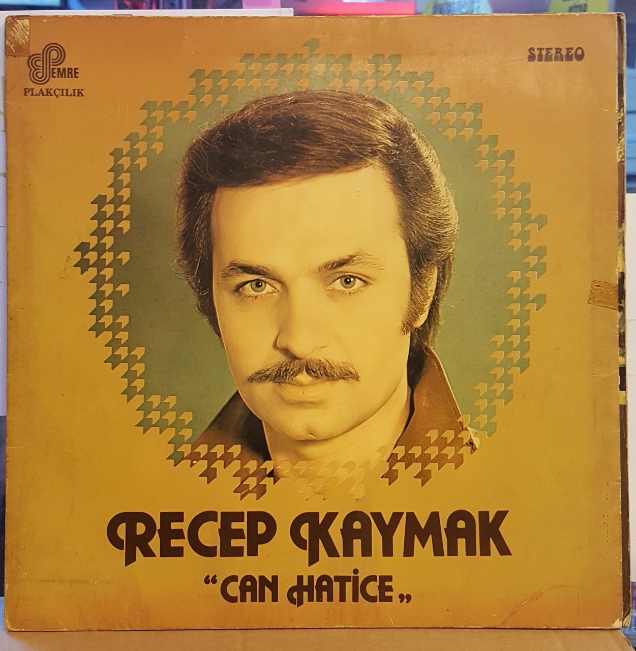 RECEP KAYMAK - CAN HATİCE - LP HALK MÜZİĞİ / ARABESK 2.EL PLAK
