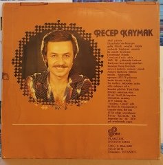 RECEP KAYMAK - CAN HATİCE - LP HALK MÜZİĞİ / ARABESK 2.EL PLAK
