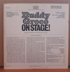 BUDDY GRECO - ON STAGE! - LP 2.EL PLAK