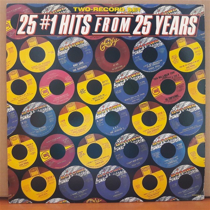 25#1 HITS FROM 25 YEARS MOTOWN (1981) - 2PLAK 2.EL