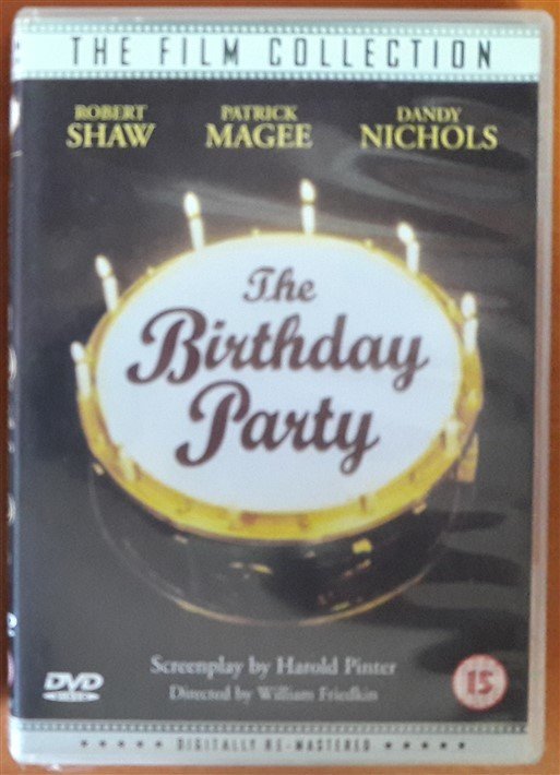 THE BIRTHDAY PARTY - ROBERT SHAW - WILLIAM FRIEDKIN - DVD 2.EL TR ALTYAZI YOKTUR