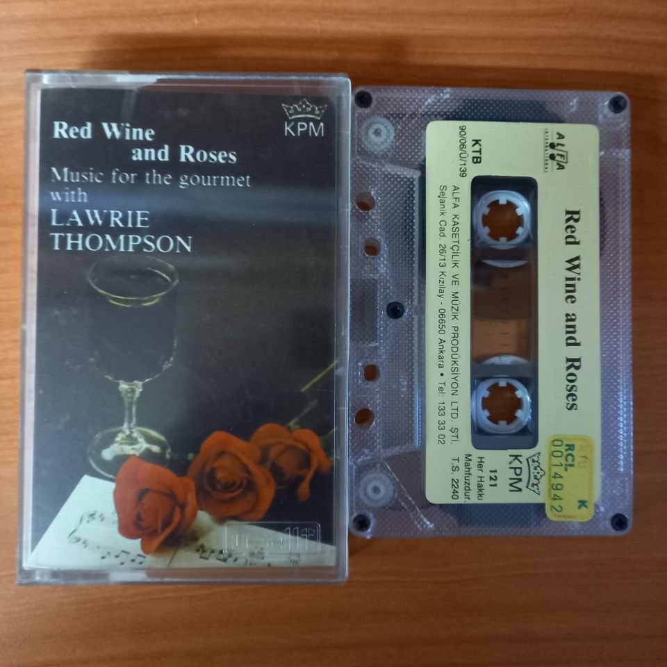 LAWRIE THOMPSON - RED WINE AND ROSES (1990) - KASET 2.EL