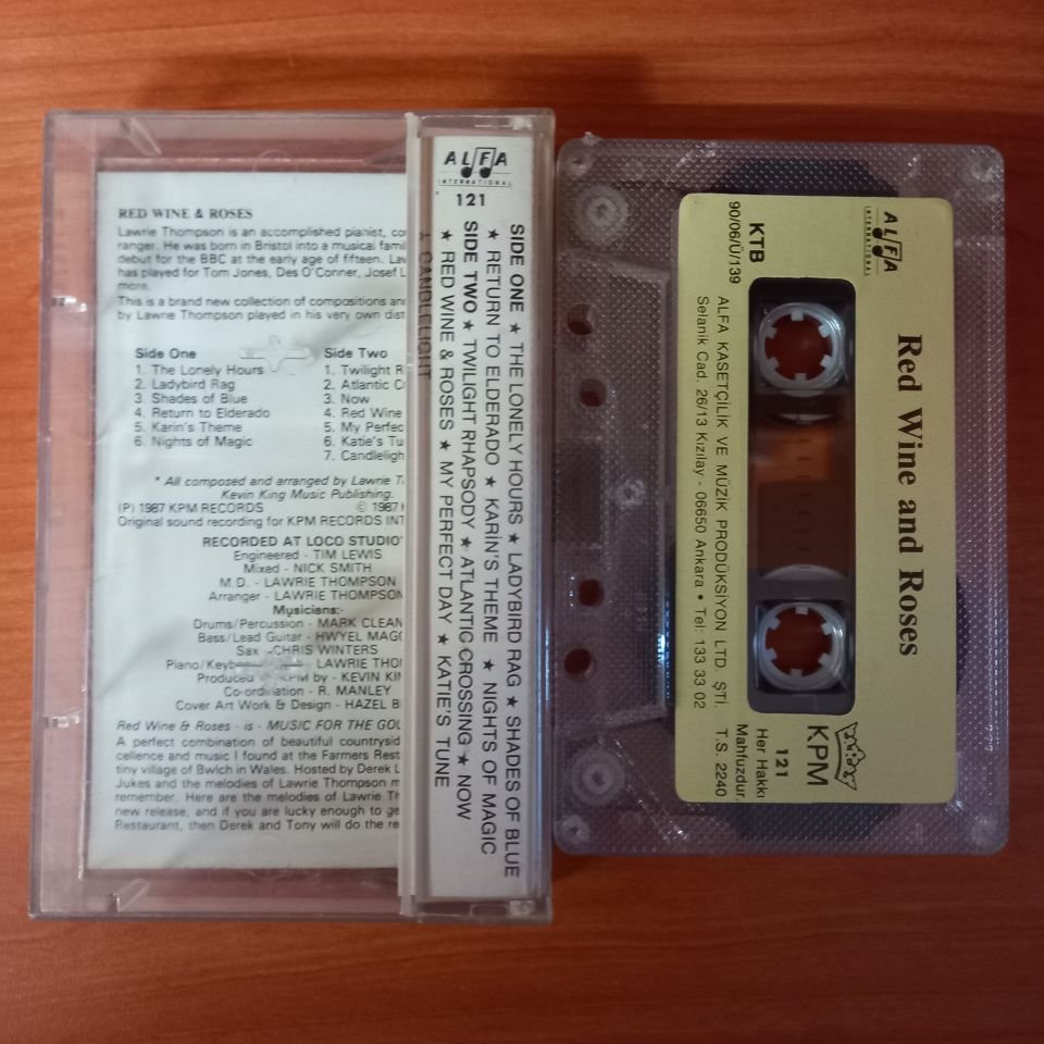 LAWRIE THOMPSON - RED WINE AND ROSES (1990) - KASET 2.EL