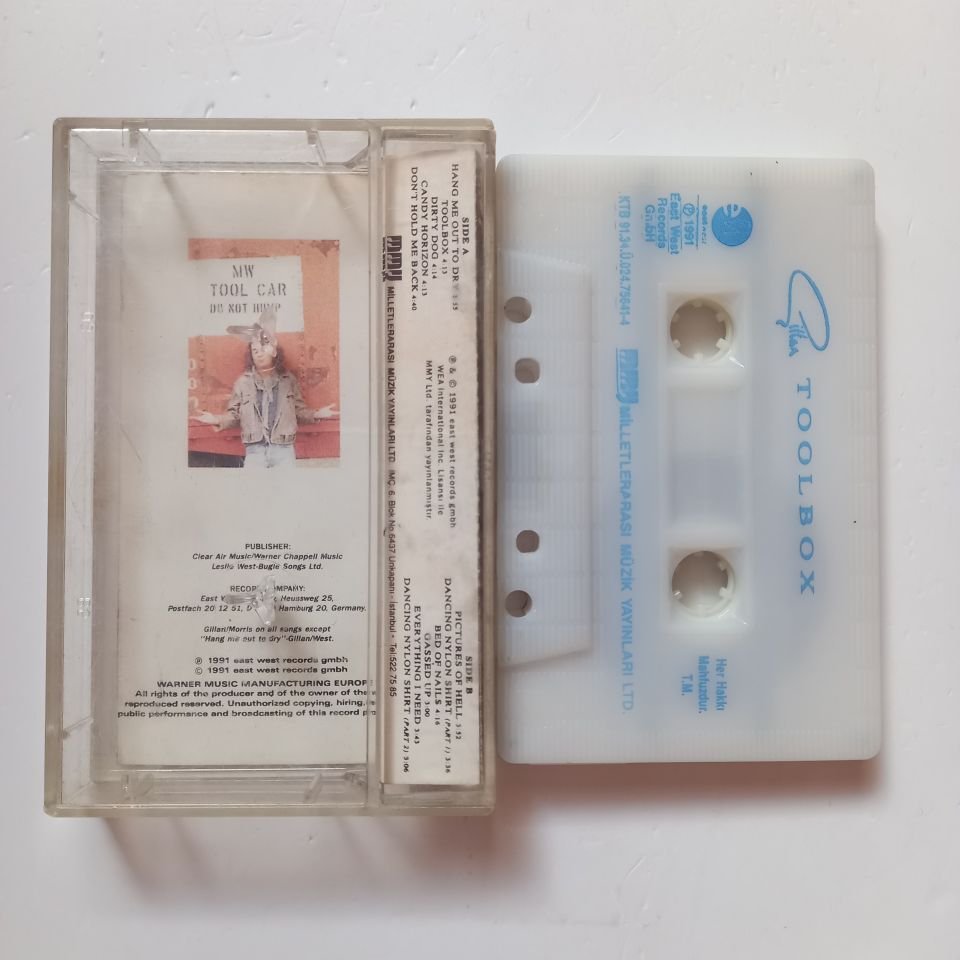 IAN GILLAN - TOOLBOX (1991) - KASET 2.EL