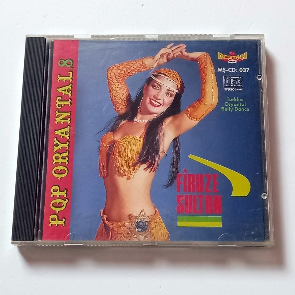 FİRUZE SULTAN - POP ORYANTAL 8 - CD DESTAN MÜZİK 2.EL