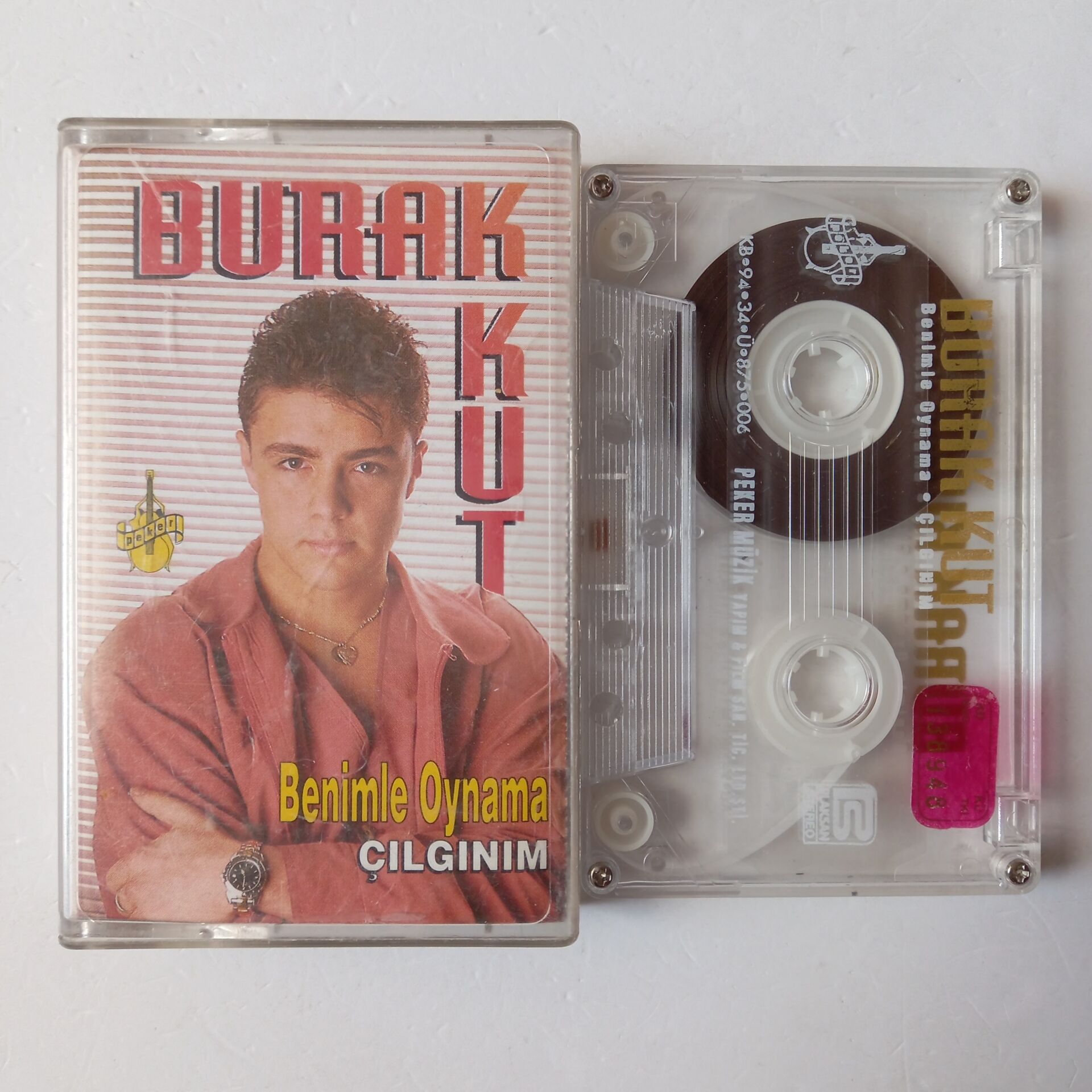 BURAK KUT - BENİMLE OYNAMA / ÇILGINIM (1994) - KASET 2.EL