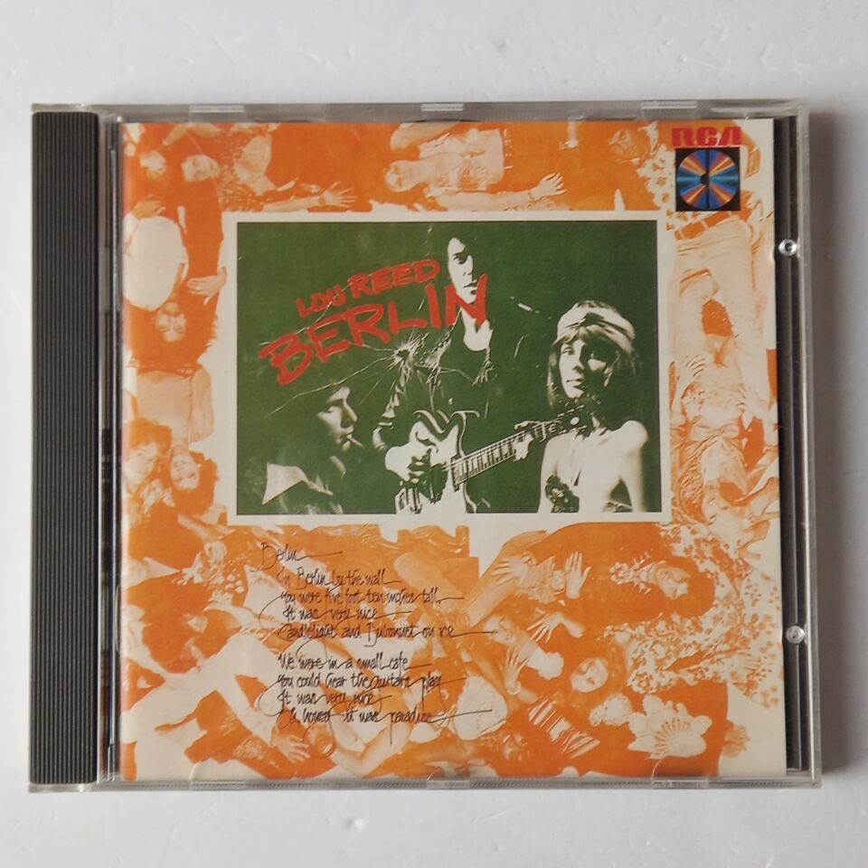 LOU REED – BERLIN (1973) - CD 1985 REISSUE 2.EL