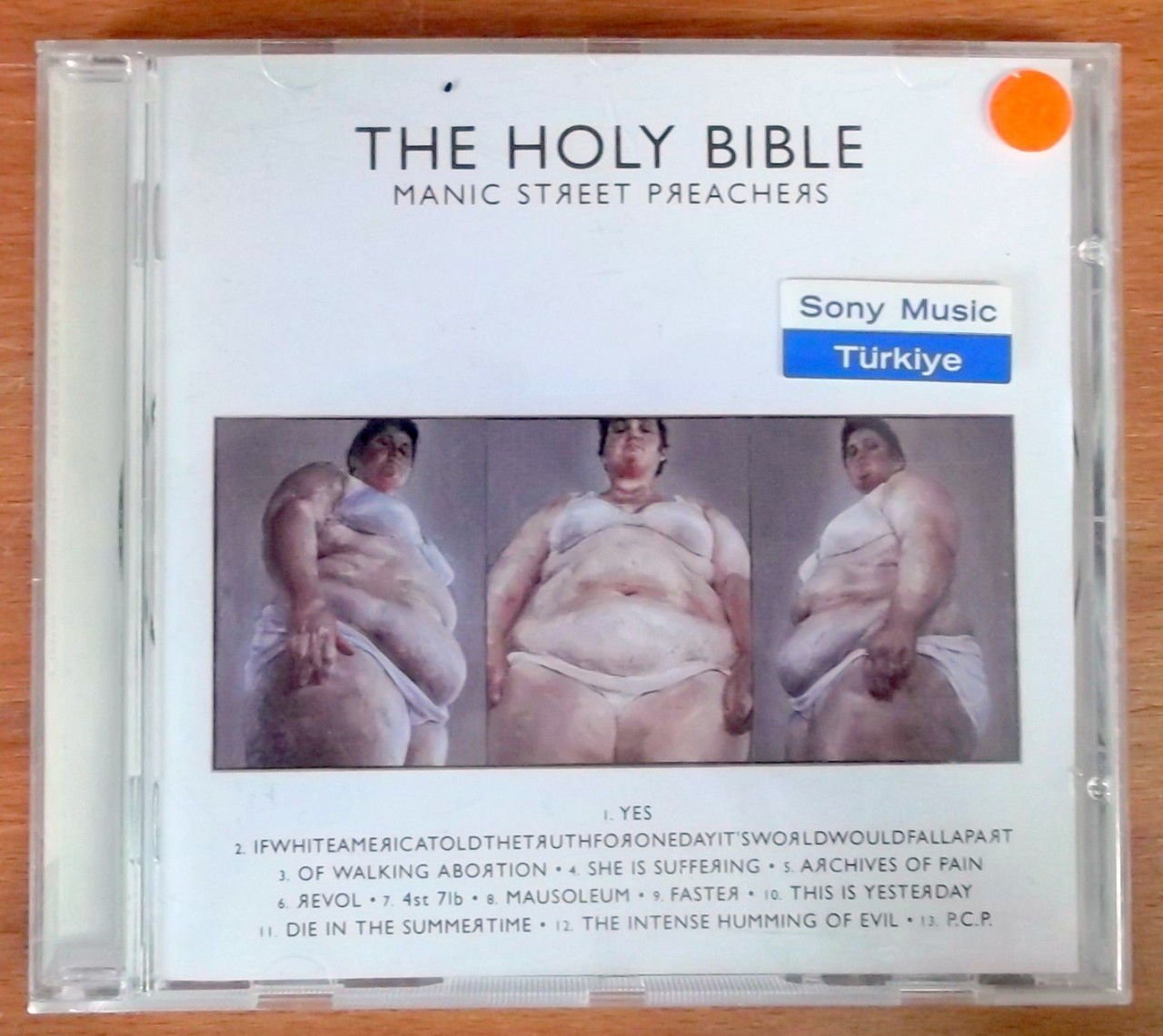 MANIC STREET PREACHERS THE HOLY BIBLE - CD 2.EL