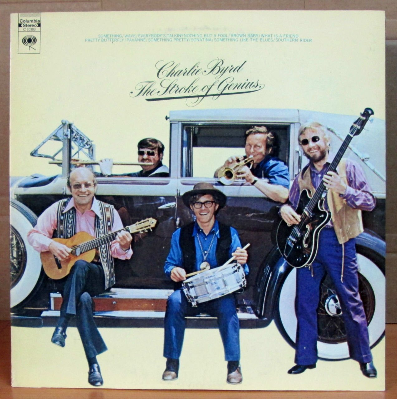 CHARLIE BYRD THE STROKE OF GENIUS LP 2.EL