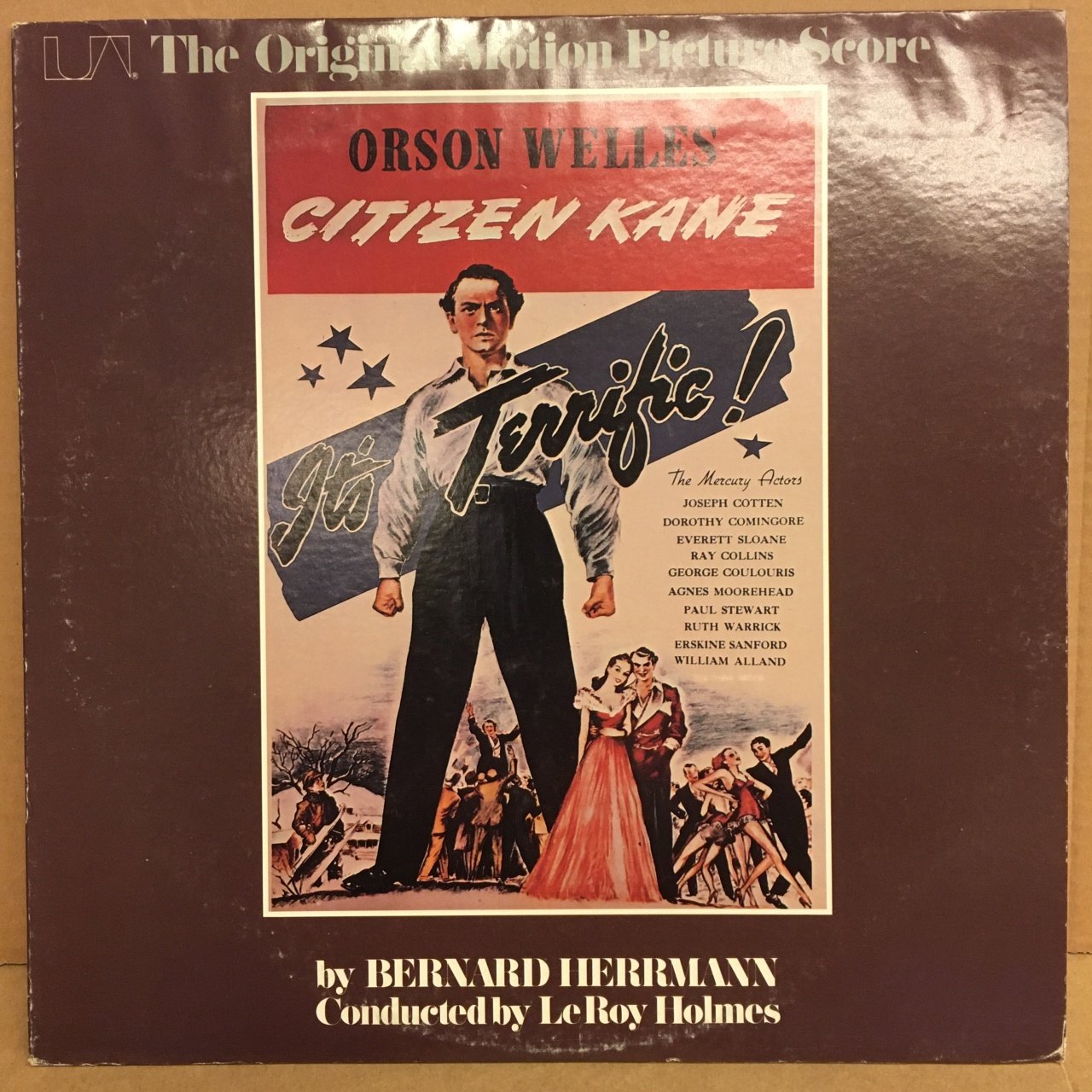 CITIZEN KANE SOUNDTRACK BERNARD HERRMANN 2.EL PLAK