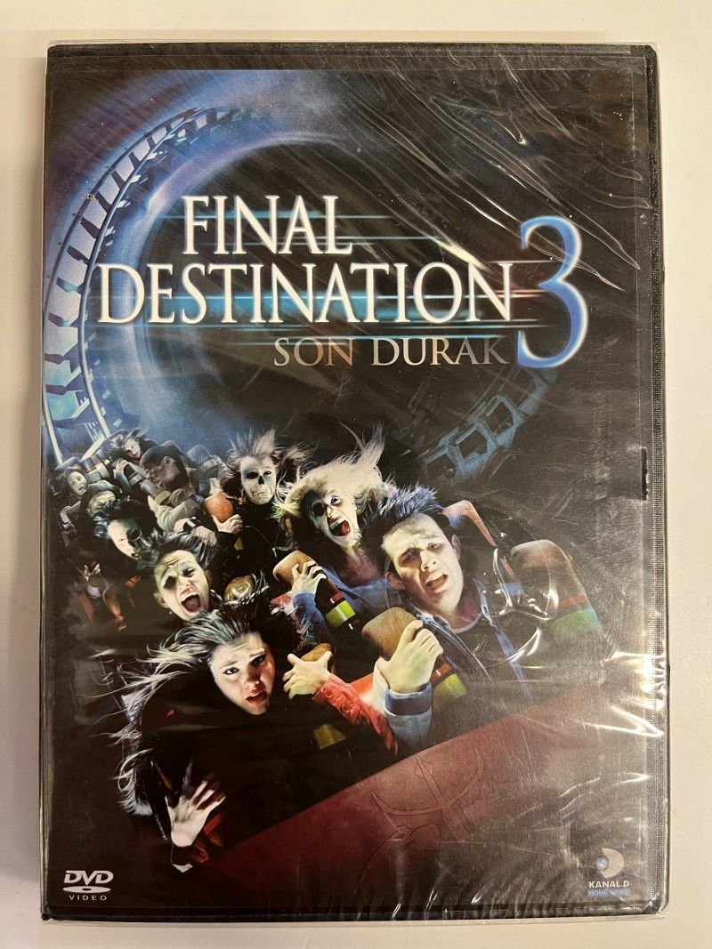 FINAL DESTINATION 3 - SON DURAK 3 - JAMES WONG - DVD AMBALAJINDA SIFIR