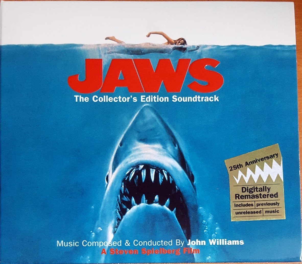 JAWS THE COLLECTOR'S EDITION SOUNDTRACK / JOHN WILLIAMS (2000) 25TH ANNIVERSARY DIGITALLY REMASTERED DECCA RECORDS CD 2.EL