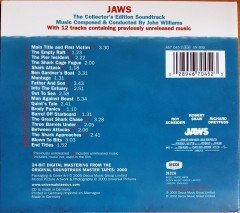 JAWS THE COLLECTOR'S EDITION SOUNDTRACK / JOHN WILLIAMS (2000) 25TH ANNIVERSARY DIGITALLY REMASTERED DECCA RECORDS CD 2.EL