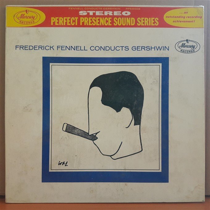 FREDERICK FENNELL CONDUCTS GERSHWIN - LP 2.EL PLAK