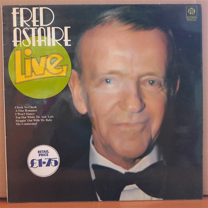 FRED ASTAIRE - LIVE - LP 2.EL PLAK