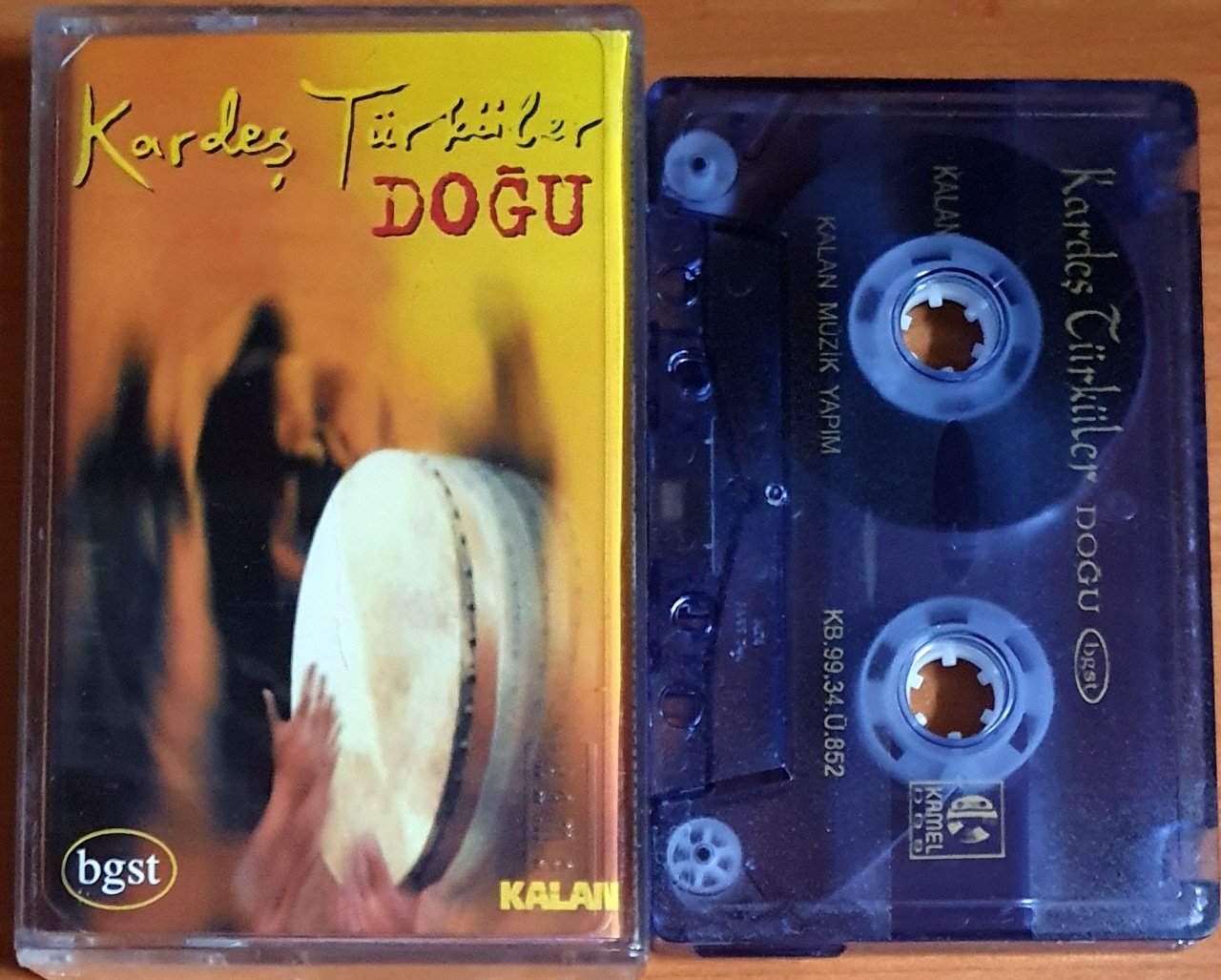 KARDEŞ TÜRKÜLER - DOĞU (1999) - KASET KALAN MÜZİK 2.EL