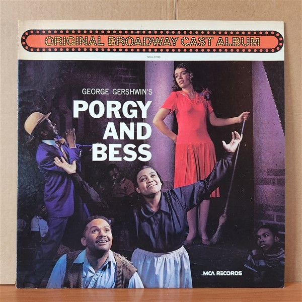 GEORGE GERSHWIN'S PORGY AND BESS / ORIGINAL BROADWAY CAST ALBUM - LP 2.EL PLAK
