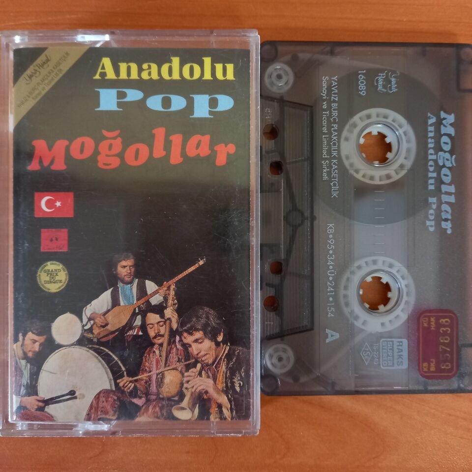 MOĞOLLAR - ANADOLU POP (1995) - KASET 2. EL