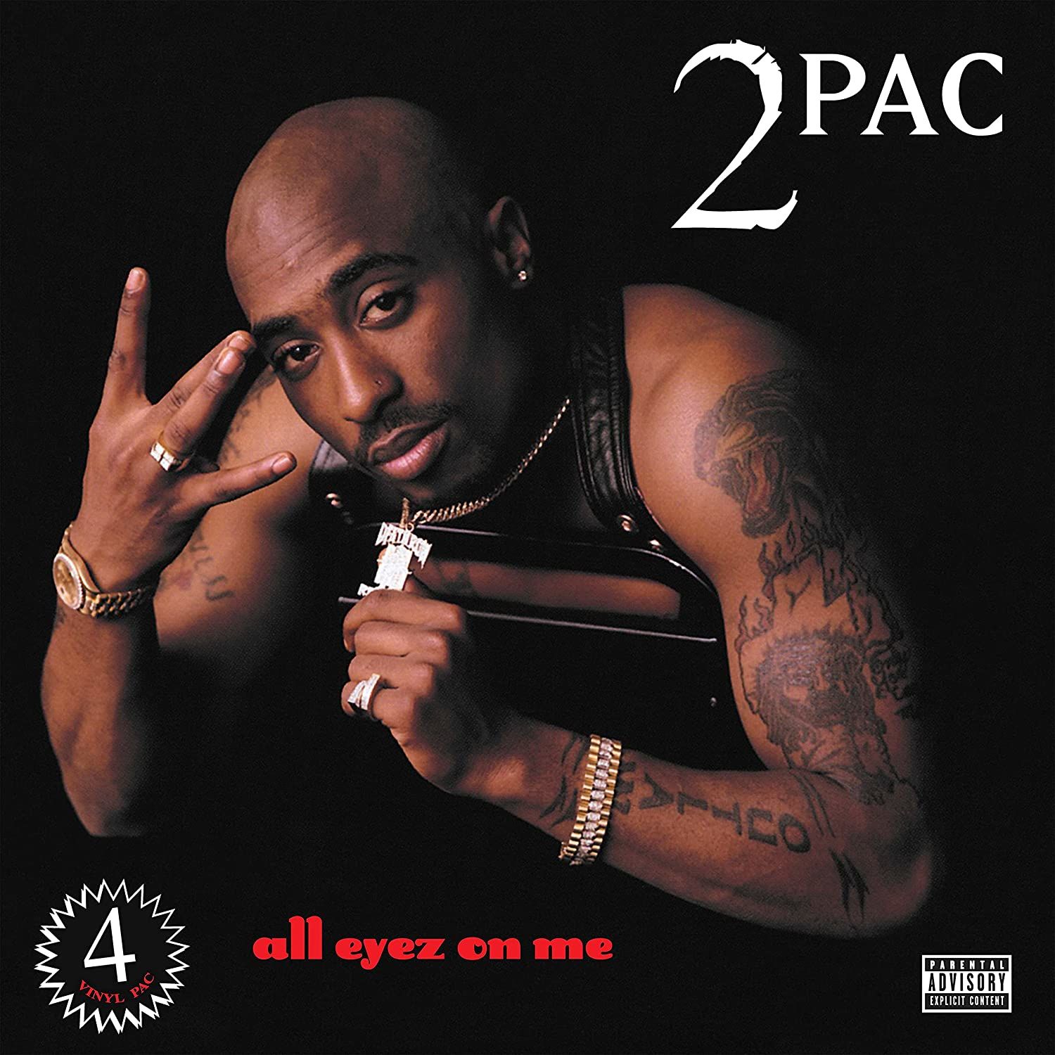 2PAC - ALL EYEZ ON ME (1996) - 4xLP 2022 SIFIR PLAK