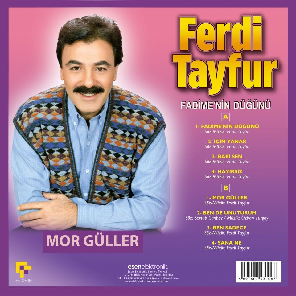 FERDİ TAYFUR - MOR GÜLLER / FADİME'NİN DÜĞÜNÜ (2003) - LP 2026 SIFIR PLAK