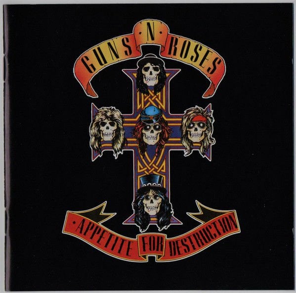GUNS N' ROSES - APPETITE FOR DESTRUCTION (1987) - CD REMASTERED 2018 REISSUE JEWEL CASE AMBALAJINDA SIFIR