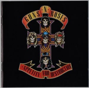 GUNS N' ROSES - APPETITE FOR DESTRUCTION (1987) - CD REMASTERED 2018 REISSUE JEWEL CASE AMBALAJINDA SIFIR