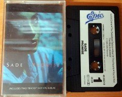 SADE - PROMISE CASSETTE MADE IN HOLLAND ''USED'' PAPER LABEL