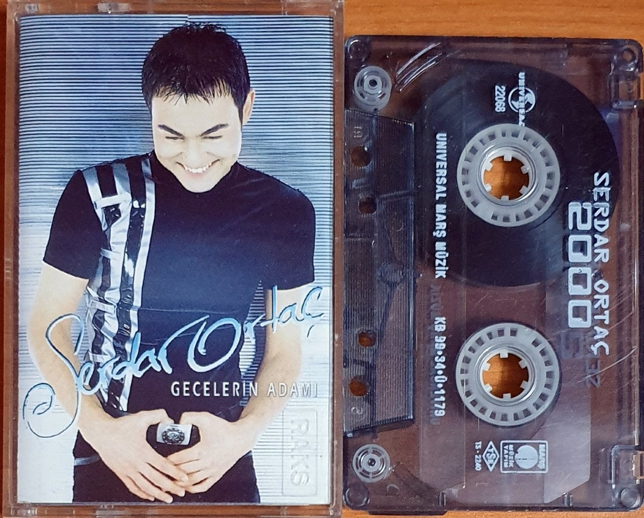 SERDAR ORTAÇ - GECELERİN ADAMI (1999) - KASET MARŞ MÜZİK 2.EL