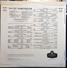 DAS IST MARSCHMUSIK - HEINZ WINKEL - PLAK 2.EL