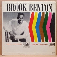 BROOK BENTON - SINGS WITH CHARLIE FRANCIS - LP 2.EL PLAK