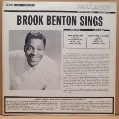 BROOK BENTON - SINGS WITH CHARLIE FRANCIS - LP 2.EL PLAK
