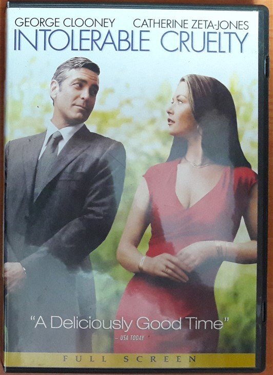 INTOLERABLE CRUELTY - GEORGE CLOONEY - ETHAN COEN & JOEL COEN - DVD 2.EL 1. BÖLGE TR ALTYAZI YOKTUR