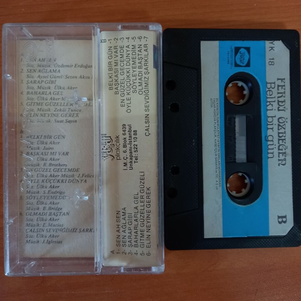FERDİ ÖZBEĞEN - BELKİ BİR GÜN - KASET 2. EL