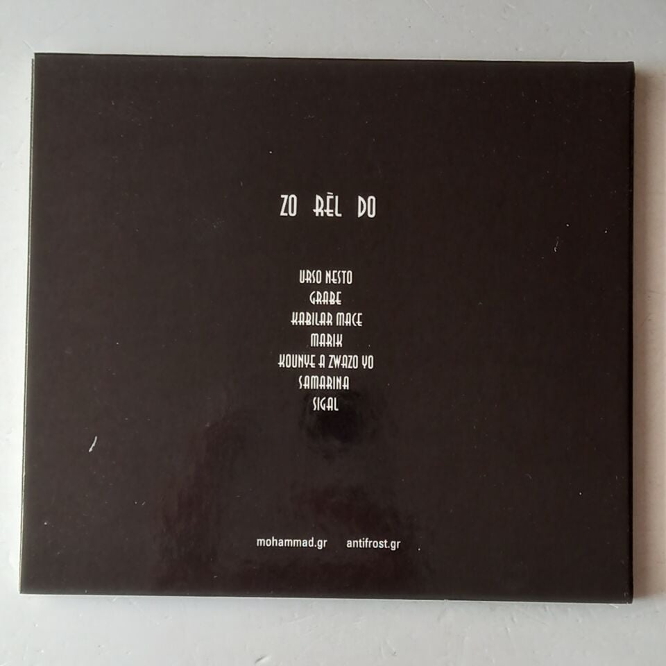 MOHAMMAD – ZO REL DO / 34ºN-42ºN/19ºE-29ºE STUDY VOL.1 (2014) - CD DIGIPAK 2.EL