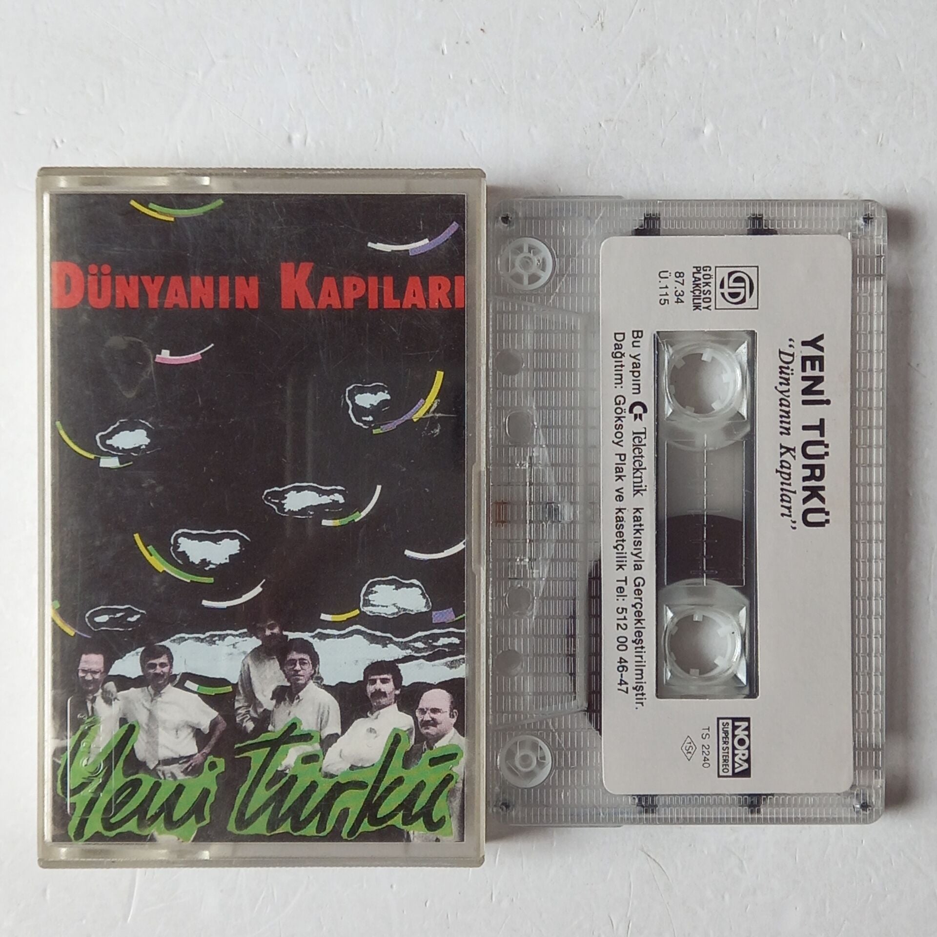 YENİ TÜRKÜ - DÜNYANIN KAPILARI (1987) - KASET 2.EL