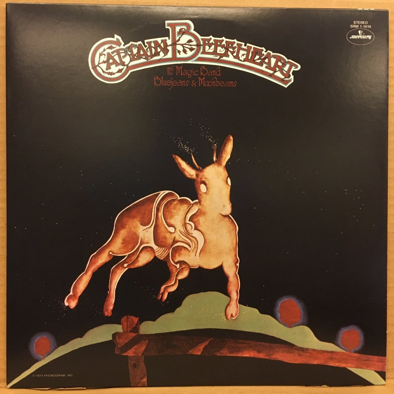 CAPTAIN BEEFHEART - BLUEJEANS & MOONBEAMS REISSUE 2.EL PLAK