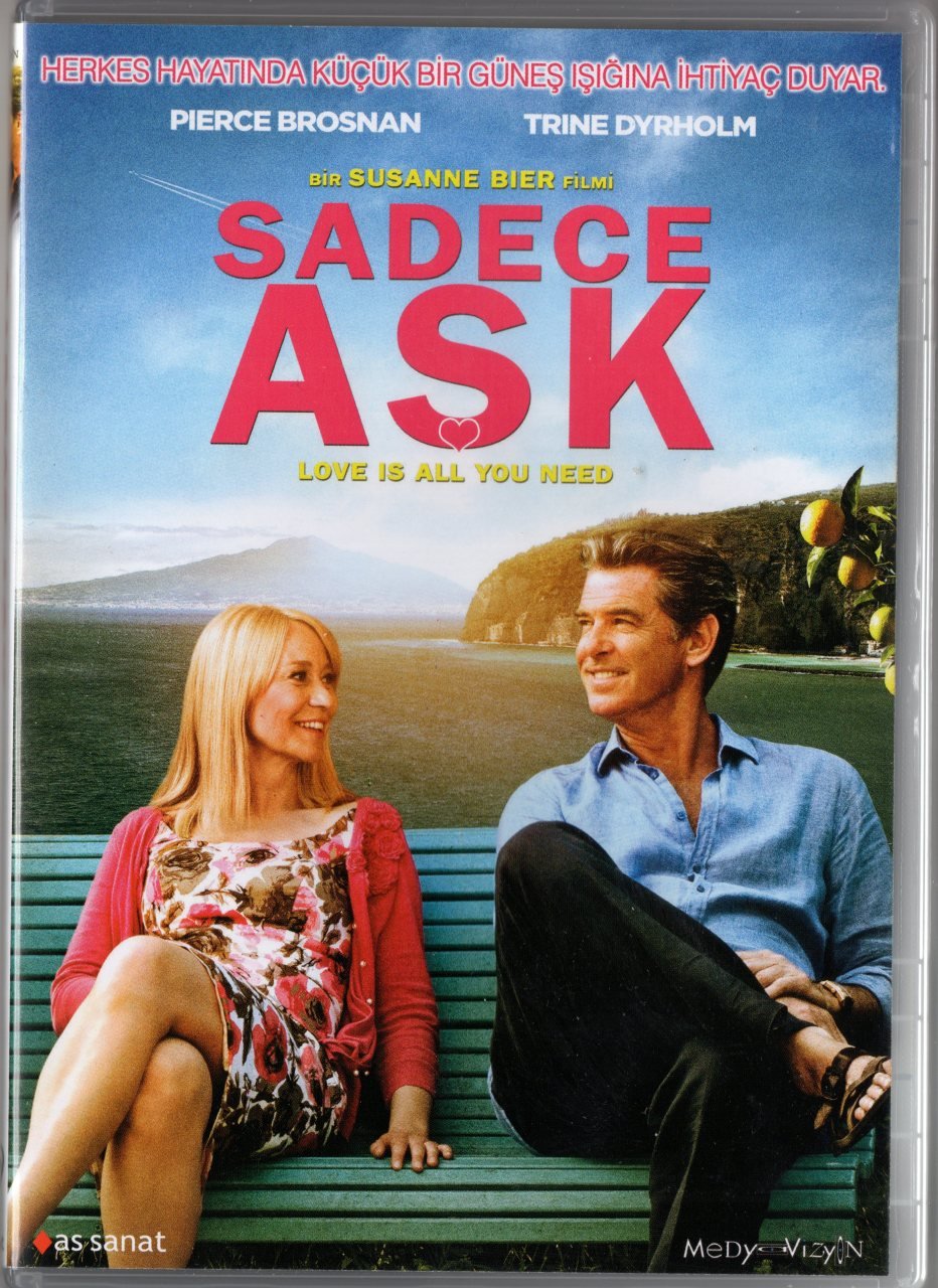 SADECE AŞK - LOVE IS ALL YOU NEED - PIERCE BROSNAN - SUSANNE BIER - DVD 2.EL