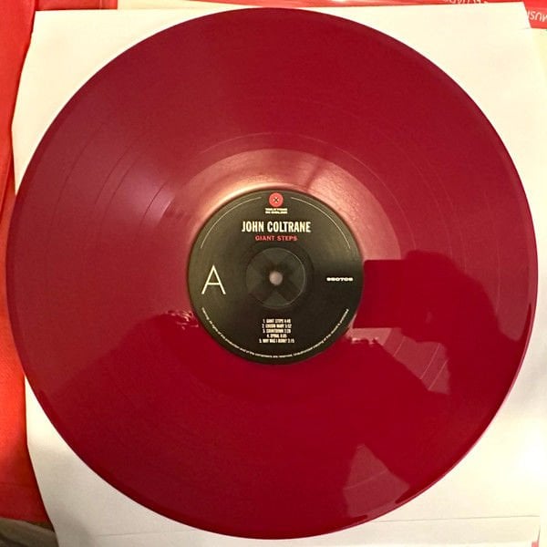 JOHN COLTRANE - GIANT STEPS (1960) - LP 180GR 2022 RED COLOURED EDITION SIFIR PLAK