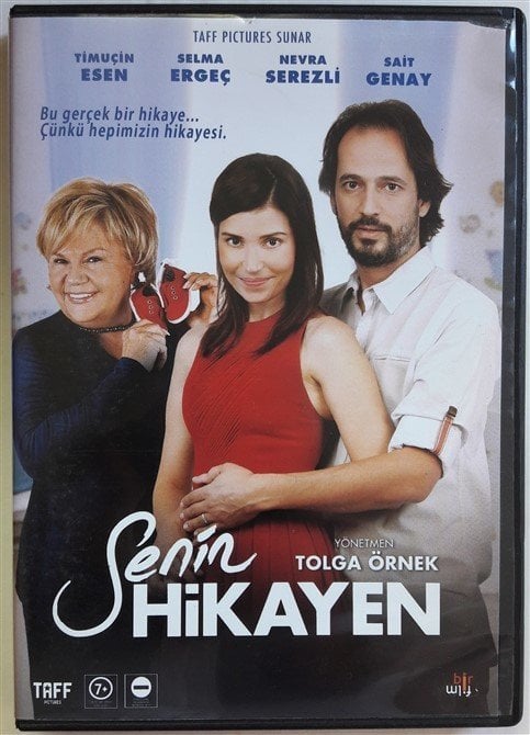SENİN HİKAYEN - TİMUÇİN ESEN - SELMA ERGEÇ - TOLGA ÖRNEK - DVD 2.EL