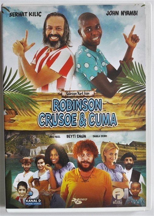 ROBINSON CRUSOE & CUMA - SERHAT KILIÇ - JOHN NYAMBI - GÜRCAN YURT - DVD 2.EL