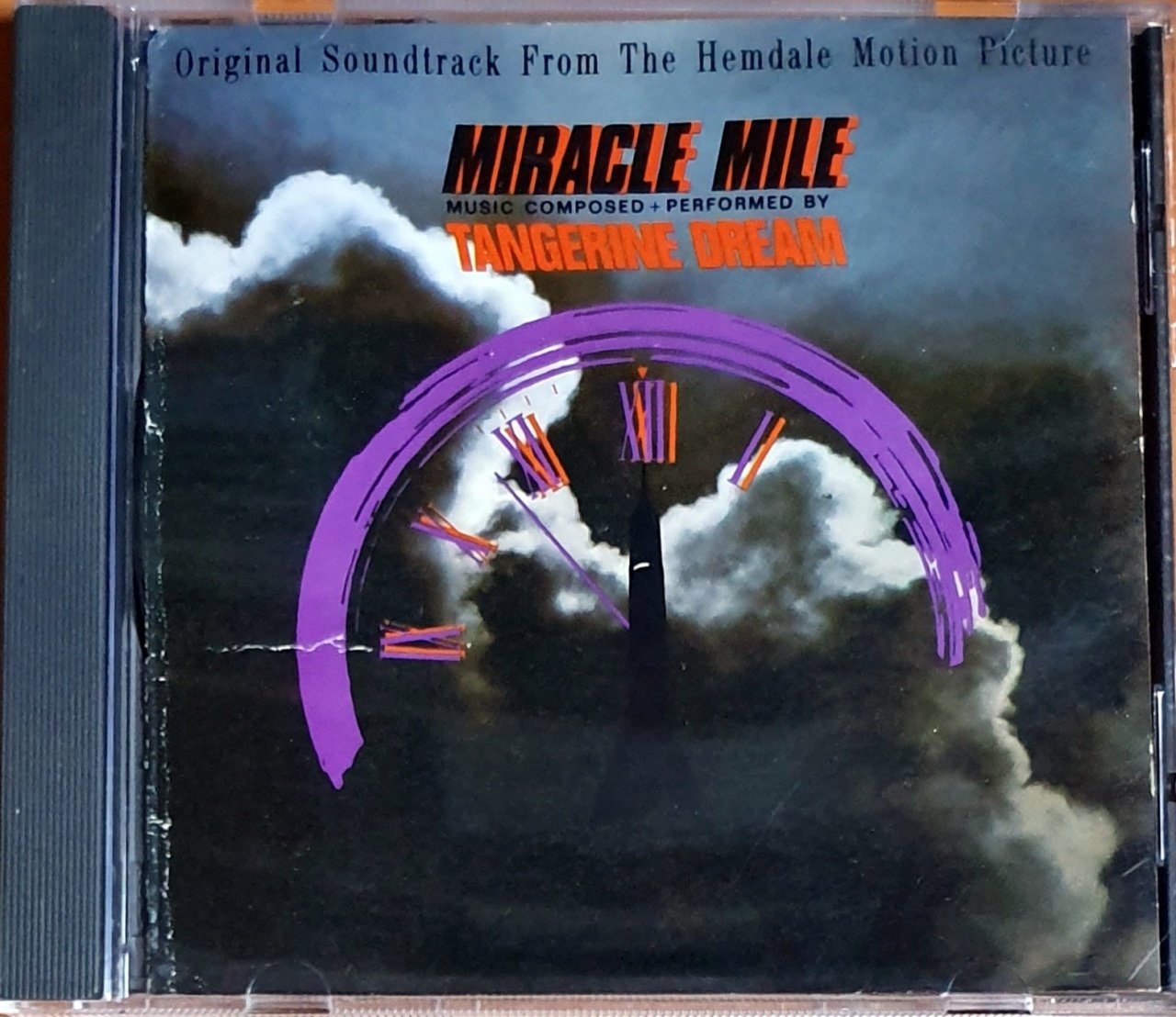 MIRACLE MILE SOUNDTRACK / MUSIC COMPOSED + PERFORMED BY TANGERINE DREAM (1989) - CD 2.EL