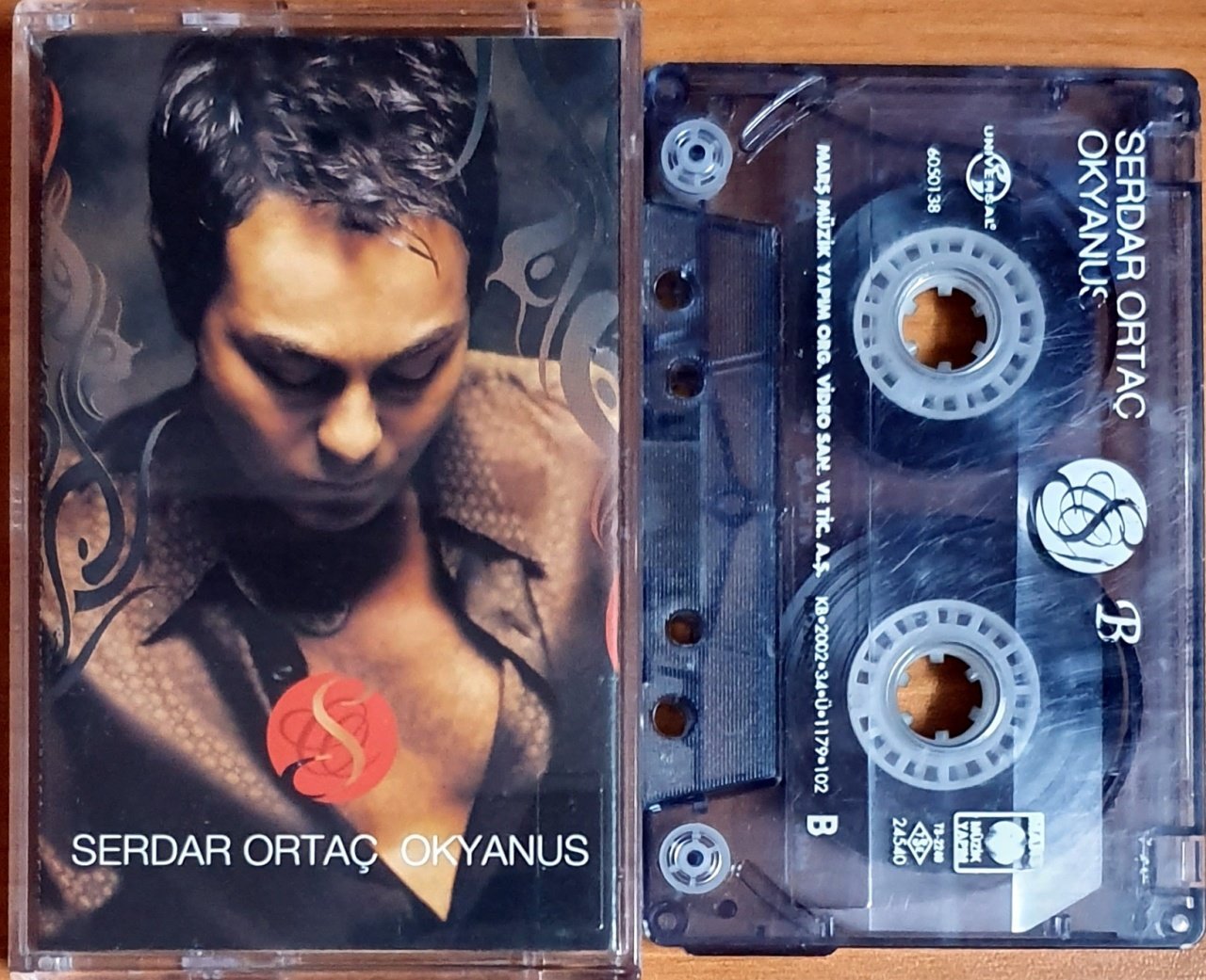 SERDAR ORTAÇ - OKYANUS (2002) - KASET MARŞ MÜZİK 2.EL