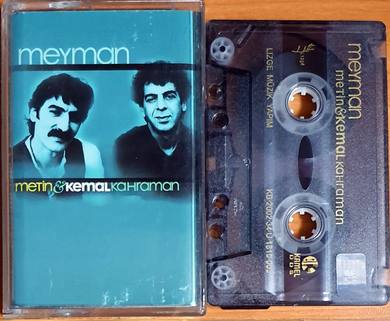 METİN & KEMAL KAHRAMAN - MEYMAN (2002) - KASET LIZGE MÜZİK 2.EL