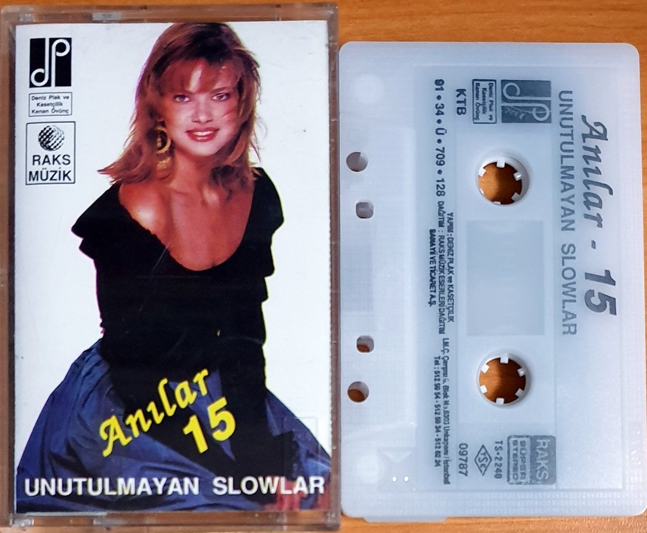 ANILAR 15 / UNUTULMAYAN SLOWLAR (1991) - KASET DENİZ 2.EL