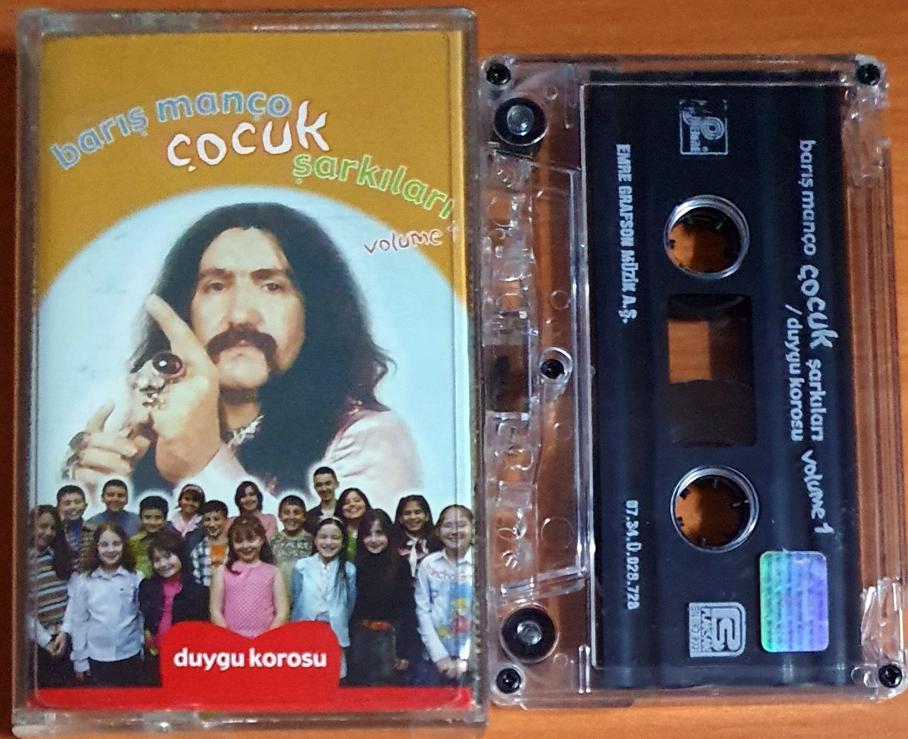 BARIŞ MANÇO - ÇOCUK ŞARKILARI / DUYGU KOROSU VOLUME 1 (2007) - KASET 2.EL