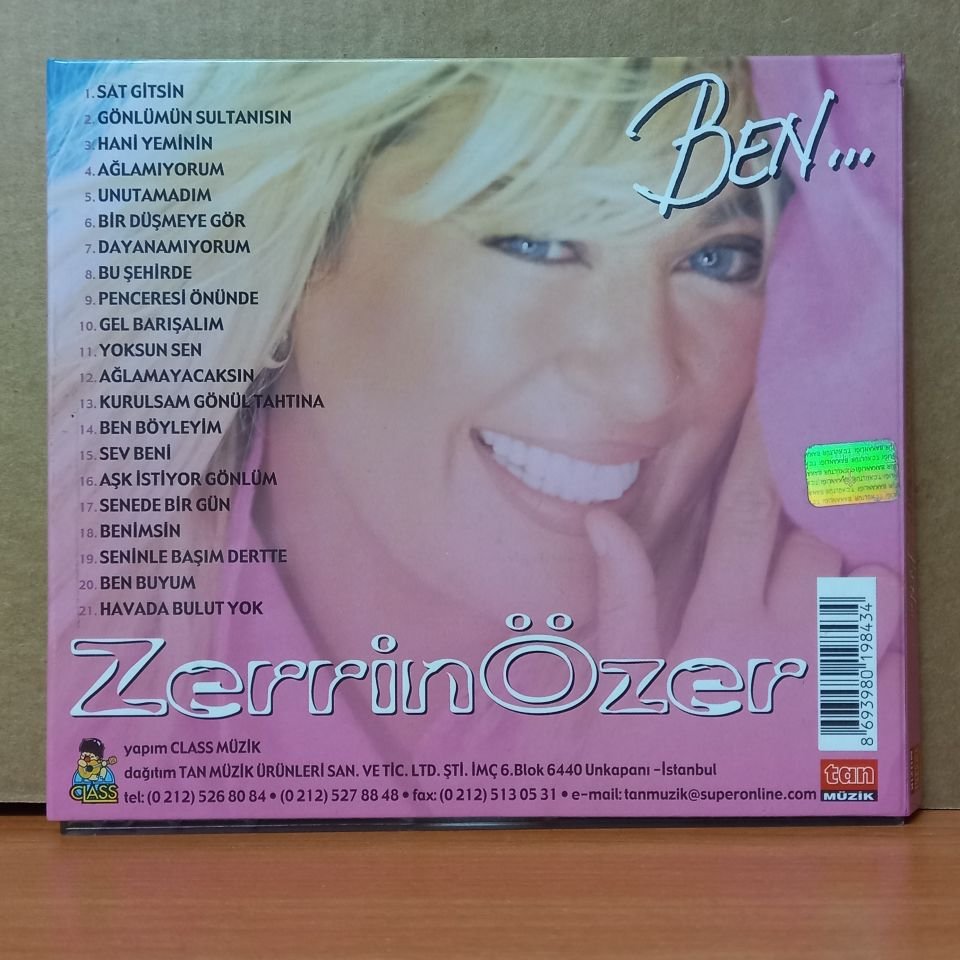 ZERRİN ÖZER - BEN... (2002) - CD 2.EL