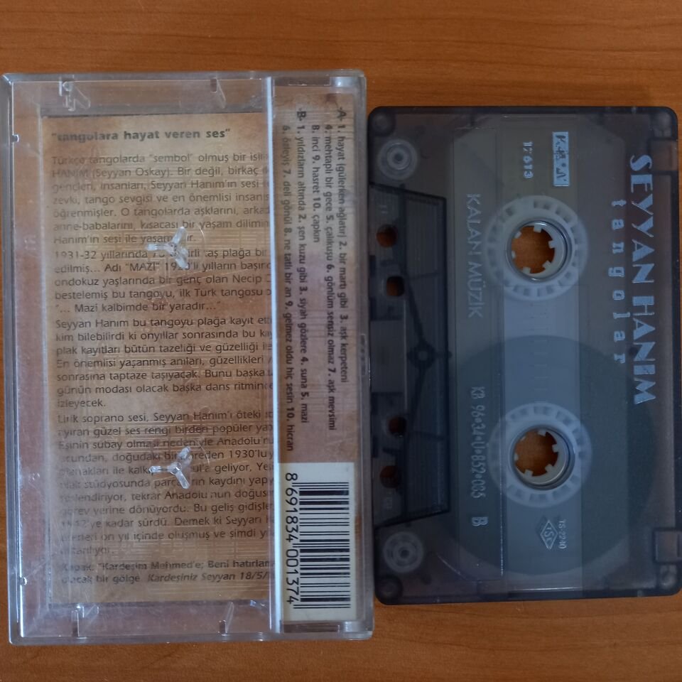 SEYYAN HANIM - TANGOLAR (1996) - KASET 2. EL