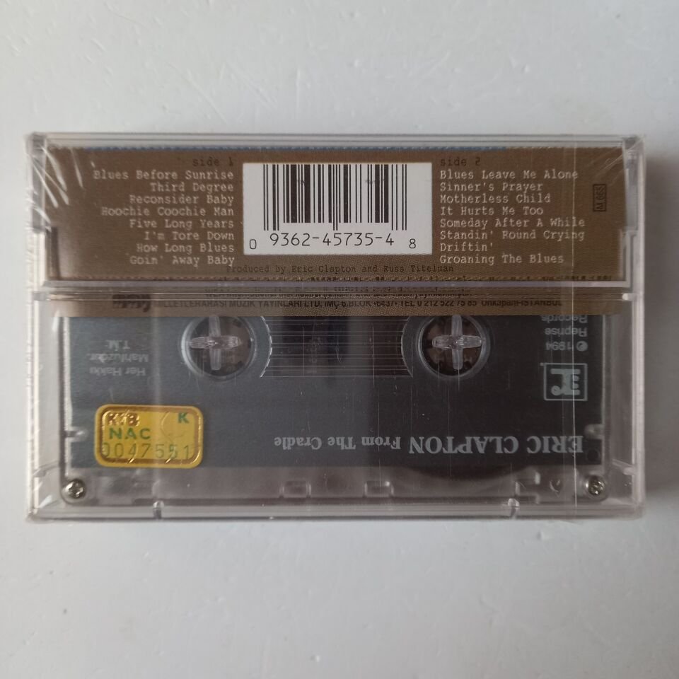 ERIC CLAPTON – FROM THE CRADLE (1994) - KASET SIFIR