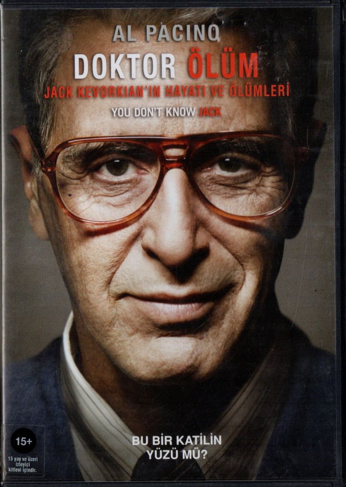YOU DON'T KNOW JACK - DOKTOR ÖLÜM JACK KEVORKIAN'IN HAYATI VE ÖLÜMLERİ - AL PACINO - DVD 2.EL