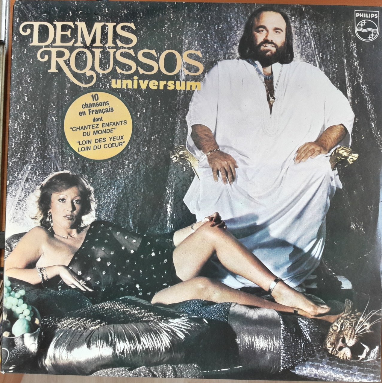 DEMIS ROUSSOS - UNIVERSUM - 2.EL PLAK YERLİ BASKI